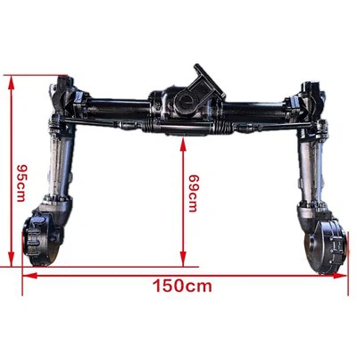 Can a boom sprayer raised axle be used in narrow fields?